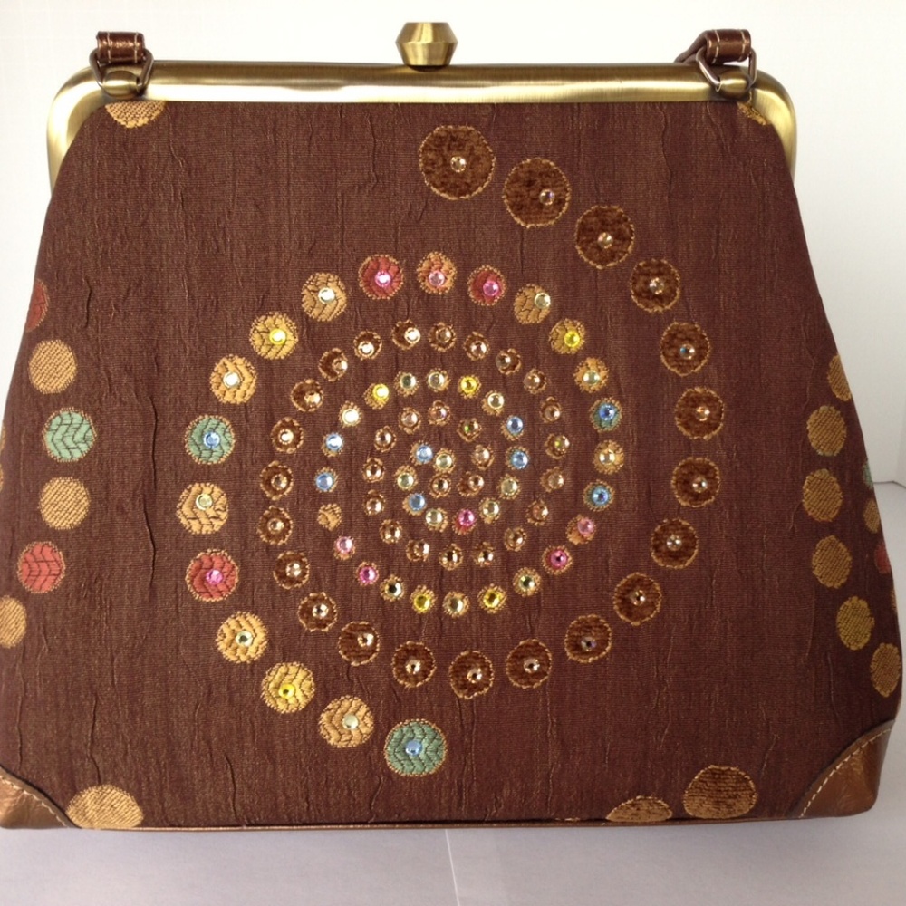 Beautiful M. Andonia Los Angles Large Kiss Handbag